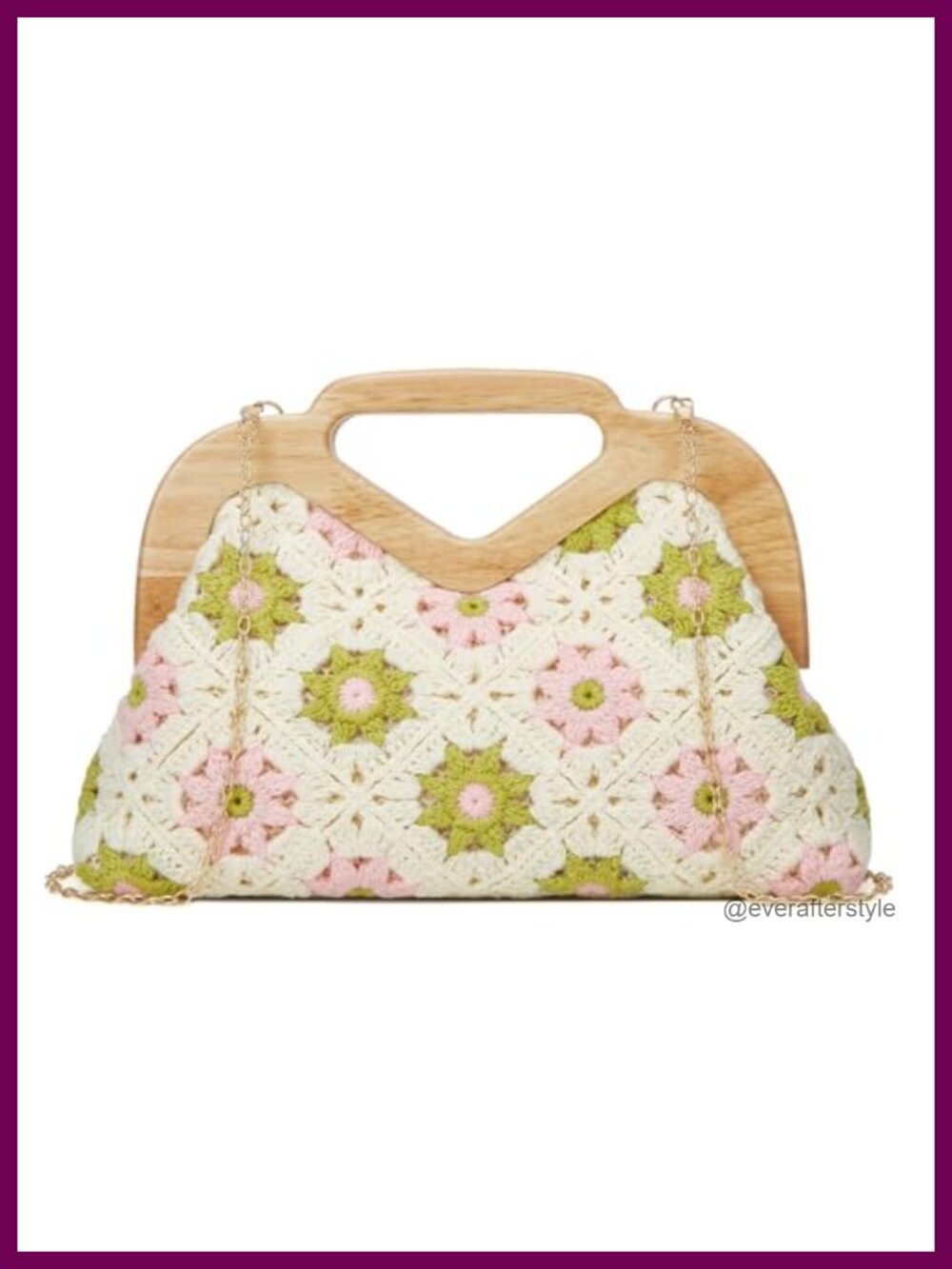 Women's Crochet Macrame Hobo Bag Crossbody Purse Summer Beach Shoulder Bag